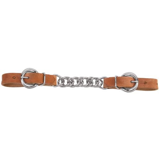 WEAVER LEATHER 3 1/2" SINGLE-PLY CHAIN CURB STRAP