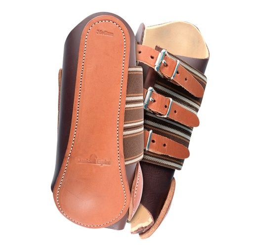 LEATHER SPLINT BOOT, SIZE: Small
