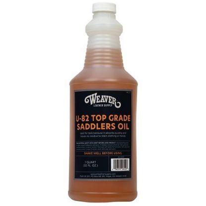 WEAVER LEATHER U-82 TOP GRADE SADDLERS OIL 32 OZ.