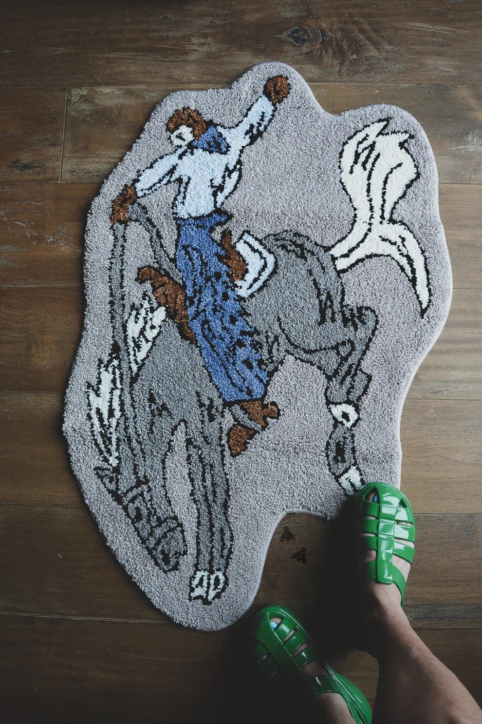 2 FLY CO. BRONC BUSTER RODEO RUG