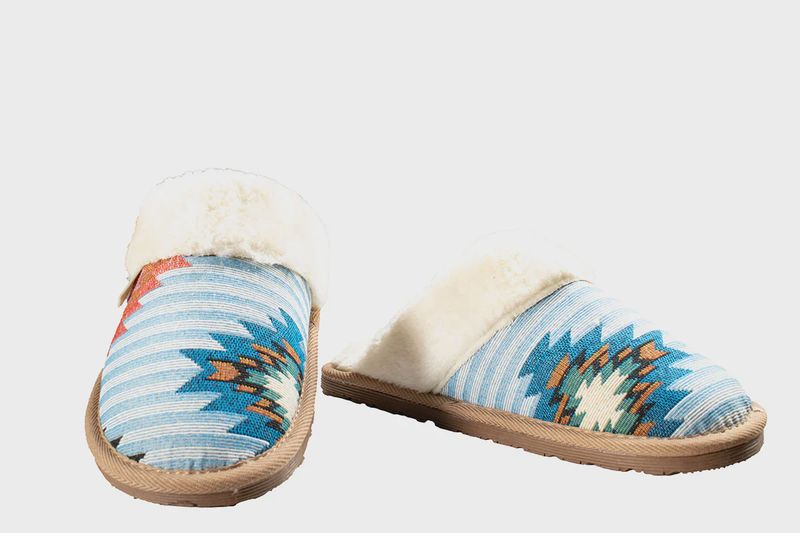 BLAZIN' ROXX WOMEN'S BRANDI SLIDE SLIPPER - BLUE