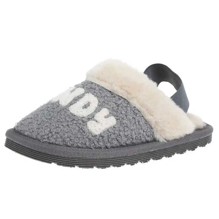 BLAZIN' ROXX GIRLS' KINSEY SLIDE SLIPPER - GREY