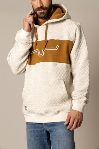 KIMES RANCH MEN'S AFR HOODIE SWEATSHIRT - NATURAL, COLOR: NATURAL, SIZE: SMALL