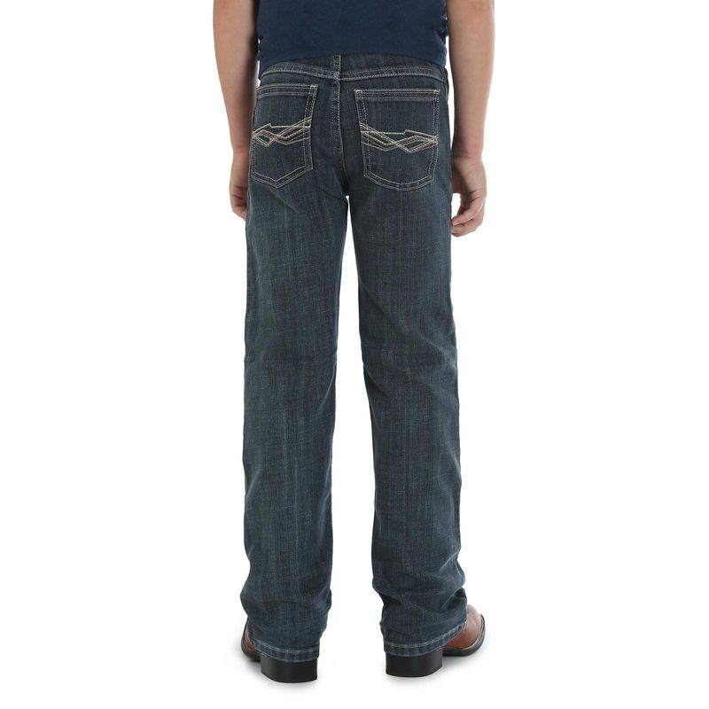 WRANGLER BOYS' 20X NO. 42 VINTAGE STRETCH BOOT CUT JEAN - GLASGOW
