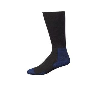BOOT DOCTOR MEN'S MID CALF BOOT SOCK - BLACK