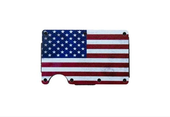3D MEN'S AMERICAN FLAG UTILITY WALLET