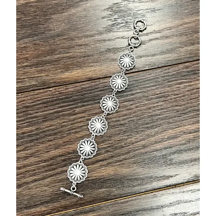 ISAC TRADING INC. BRASS CONCO ADJUSTABLE BRACELET