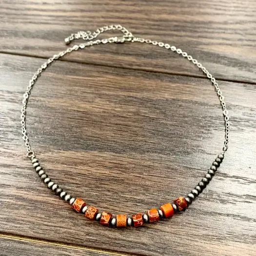 ISAC TRADING INC. HANDMADE GEMSTONE NECKLACE