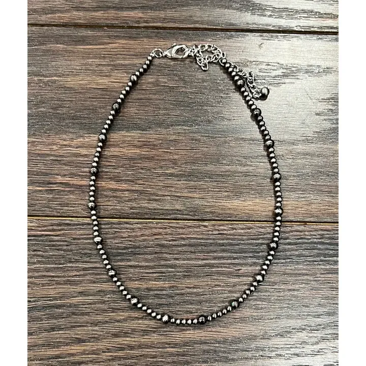 ISAC TRADING INC. 16" POLISH NAVAJO BEAD NECKLACE