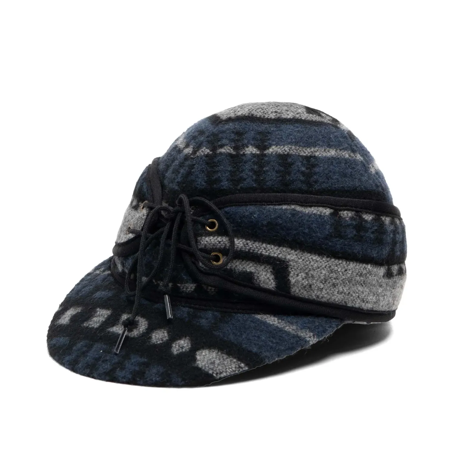 CROWN CAP AZTEC RAILROAD HAT - NAVY MIX