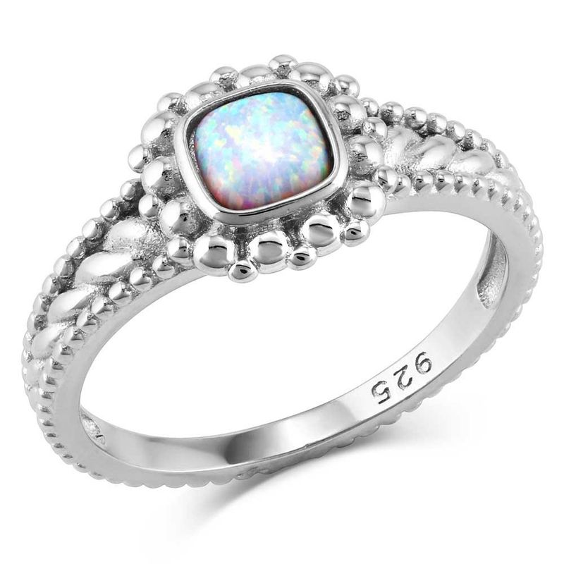 MONTANA SILVERSMITHS GLACIAL LAKE OPAL RING