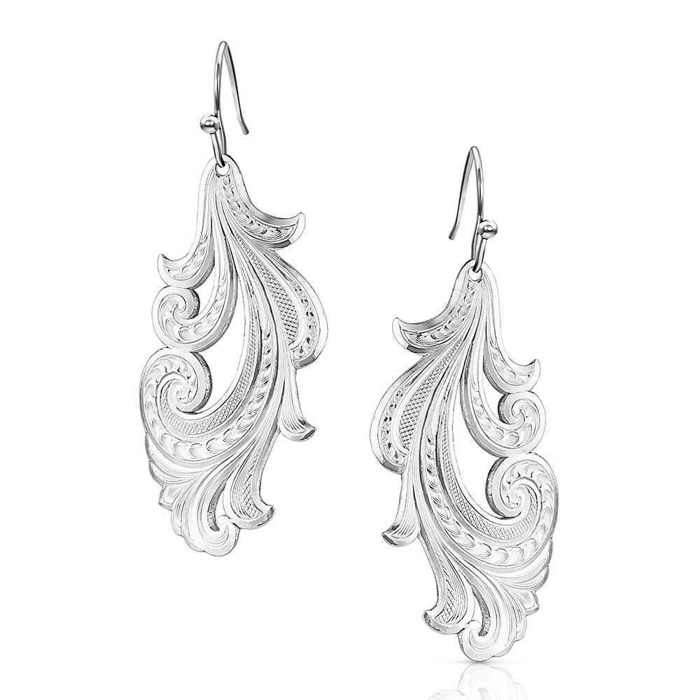 MONTANA SILVERSMITHS MOONLIT WIND EARRINGS