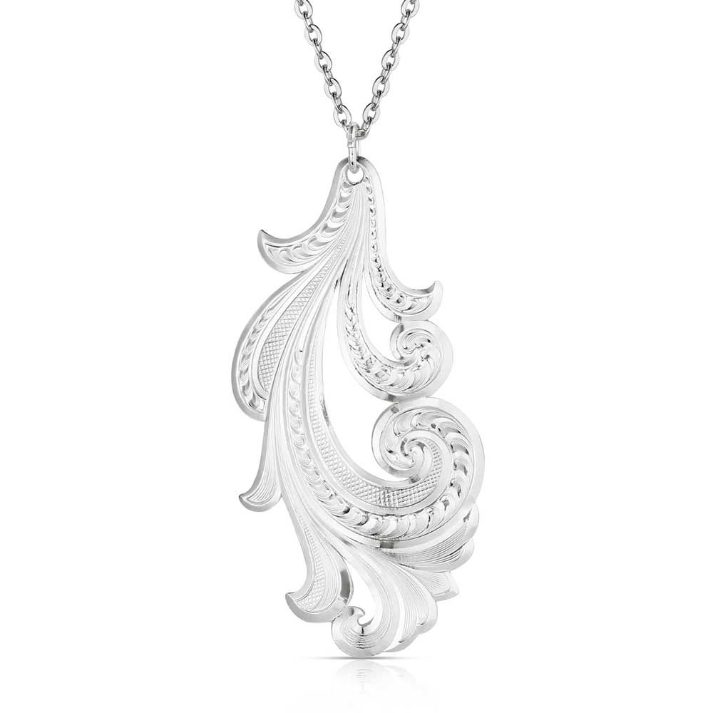 MONTANA SILVERSMITHS MOONLIT WIND NECKLACE