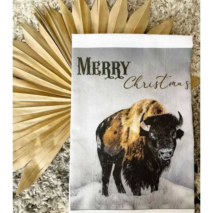 DOLLY ESTELLE TEA TOWEL - GERONIMO (MERRY CHRISTMAS)