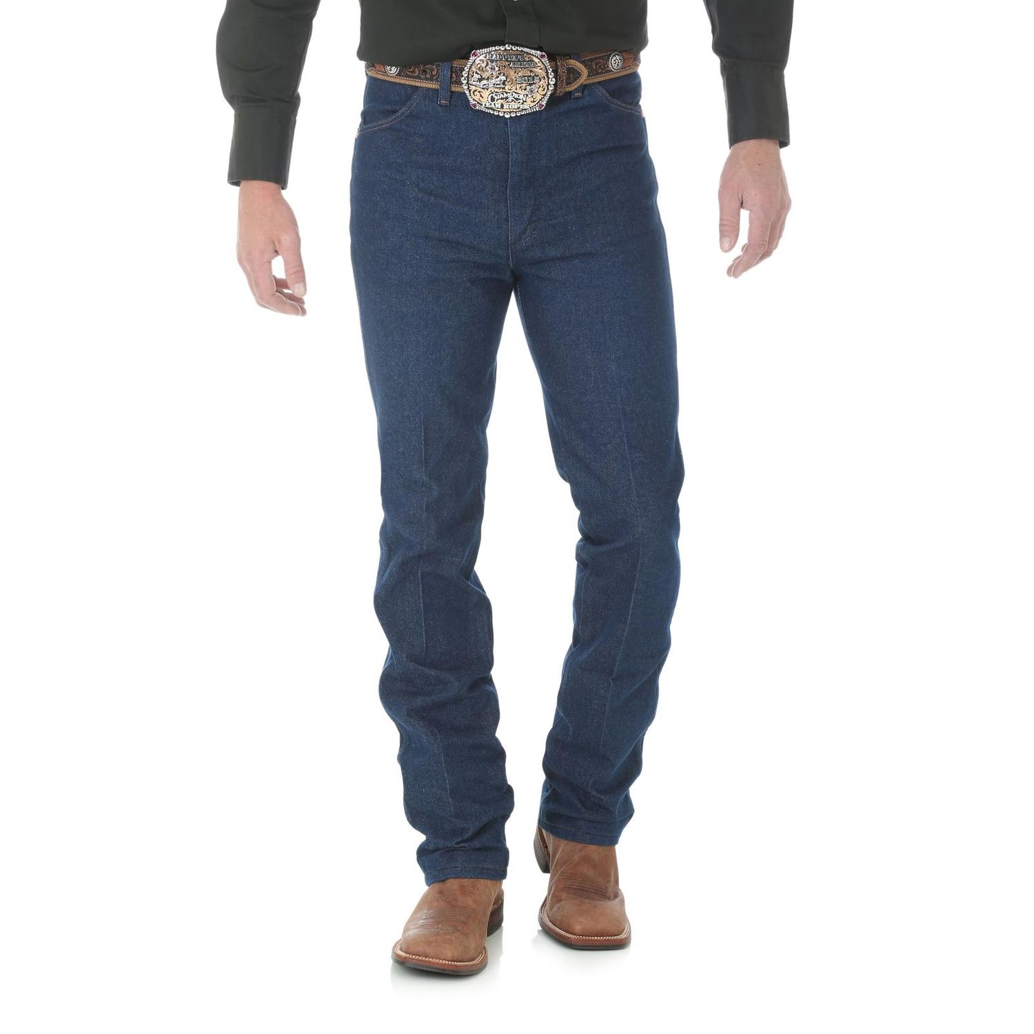 WRANGLER MEN'S SLIM FIT COWBOY CUT JEAN - RIGID INDIGO