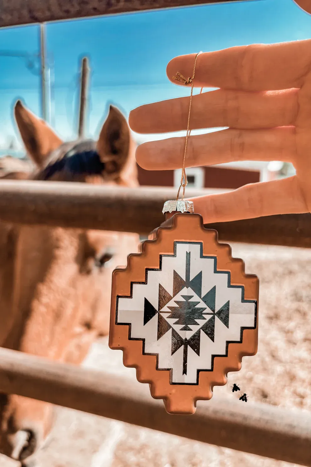 2 FLY CO. TINSEL TAOS ORNAMENT