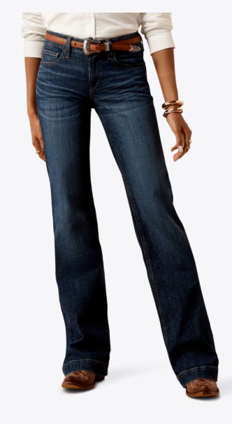 ARIAT WOMEN'S PERFECT RISE MADDIE TROUSER JEAN - FLORIDA