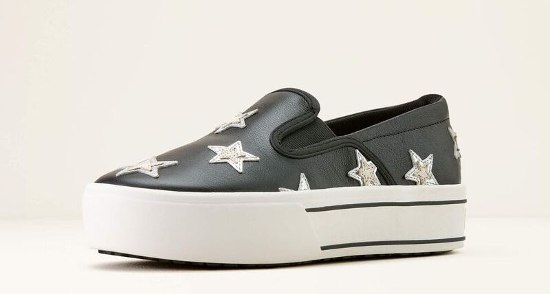 ARIAT WOMEN'S SKYLAR STAR SLIP ON SHOE - INKWELL BLACK