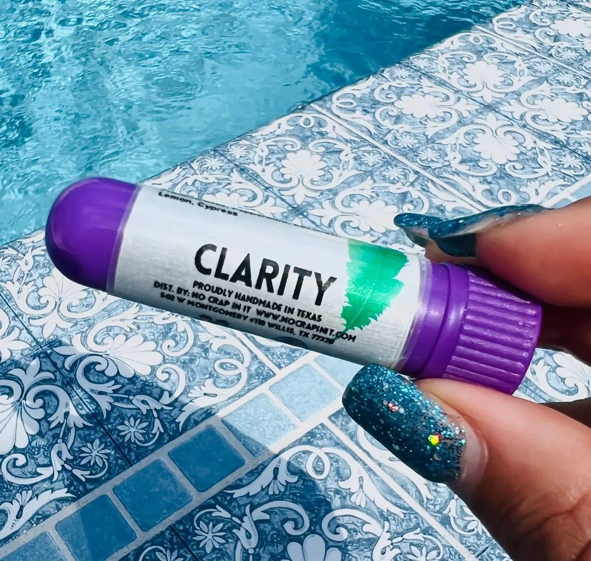 NO CRAP IN IT NATURAL INHALER, SCENT: CLARITY