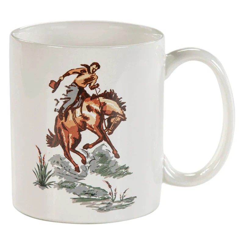 PASEO ROAD RANCH LIFE CERAMIC BRONCO MUG