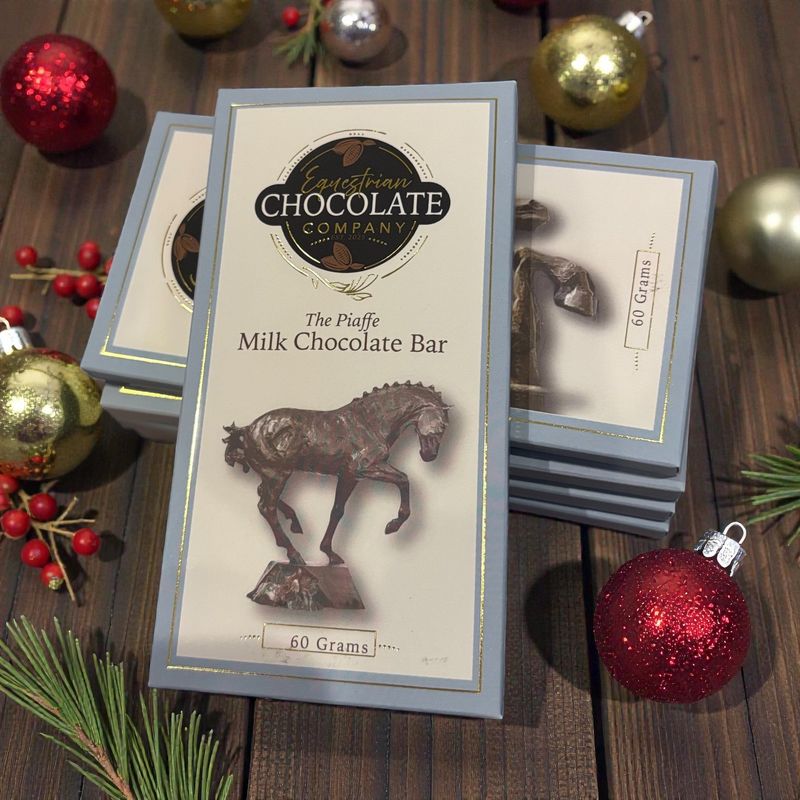 EQUESTRIAN CHOCOLATE COMPANY 60 GRAM MILK CHOCOLATE BAR