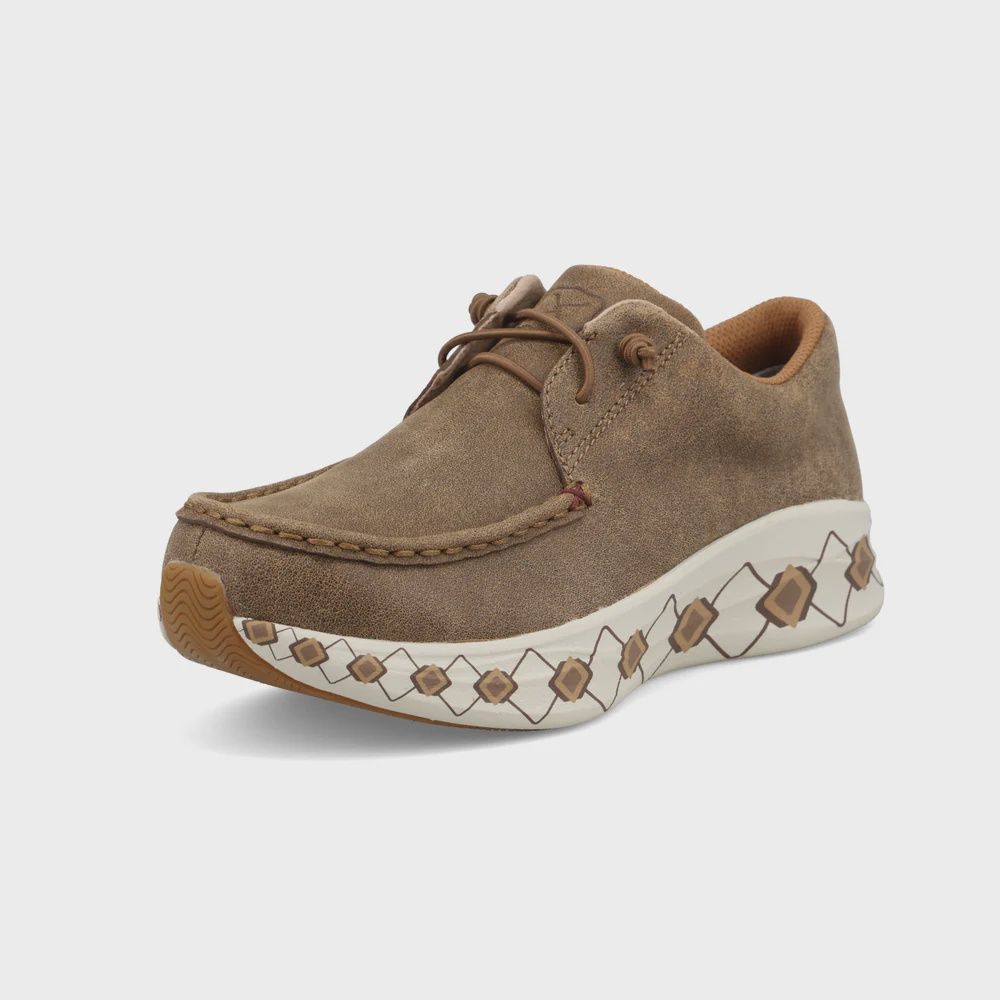 TWISTED X WOMEN'S FEATHER X CASUAL SHOE - BOMBER BROWN