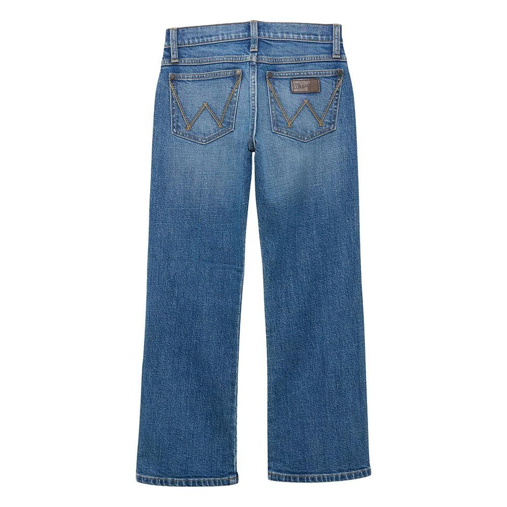 WRANGLER BOYS' RETRO RELAXED FIT BOOT CUT JEAN - EVANS