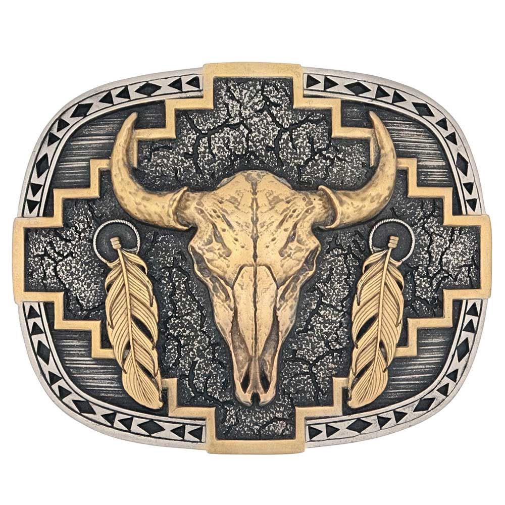 MONTANA SILVERSMITHS ATTITUDE BUCKLE - SOUTHWEST ABUNDANCE