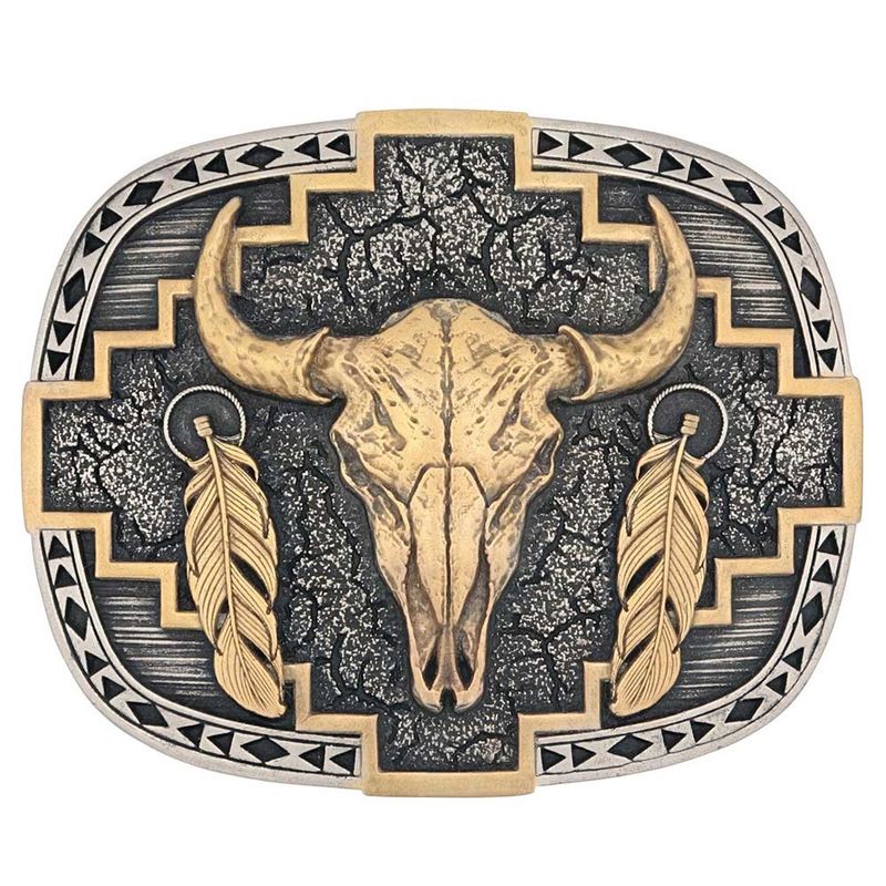 MONTANA SILVERSMITHS ATTITUDE BUCKLE - SOUTHWEST ABUNDANCE