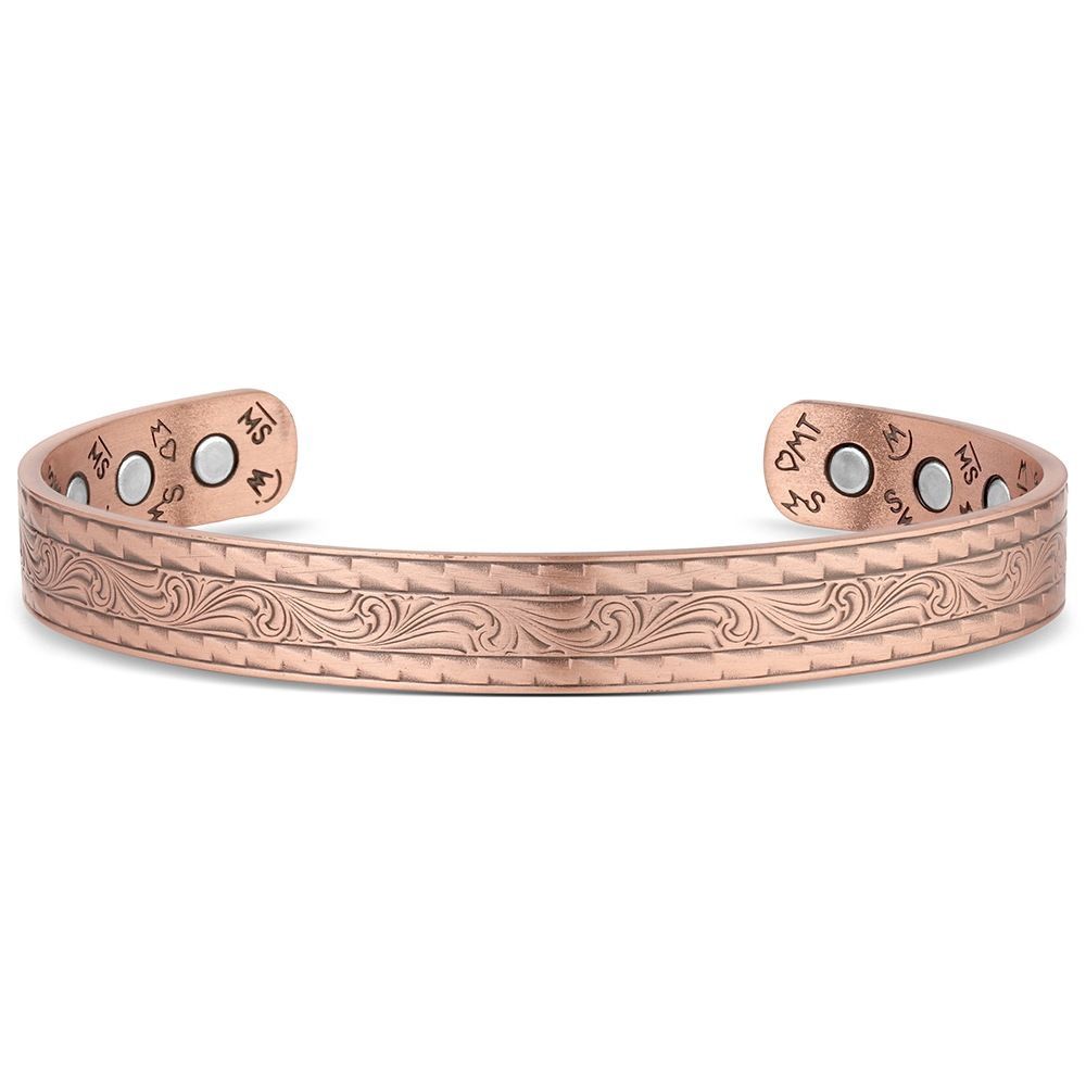 MONTANA SILVERSMITHS - BRACELET - WESTERN SCROLL