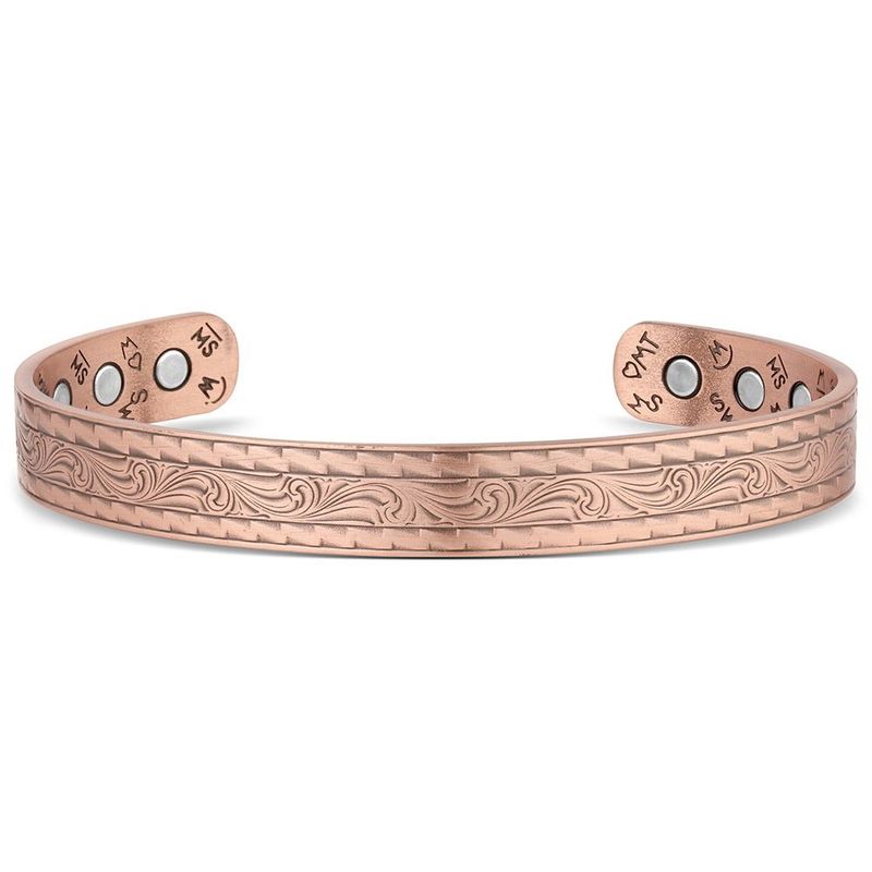 MONTANA SILVERSMITHS - BRACELET - WESTERN SCROLL