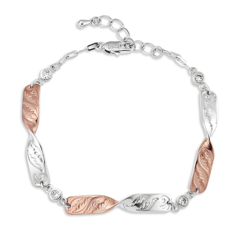 MONTANA SILVERSMITHS - BRACELET - FLATLAND TWISTER