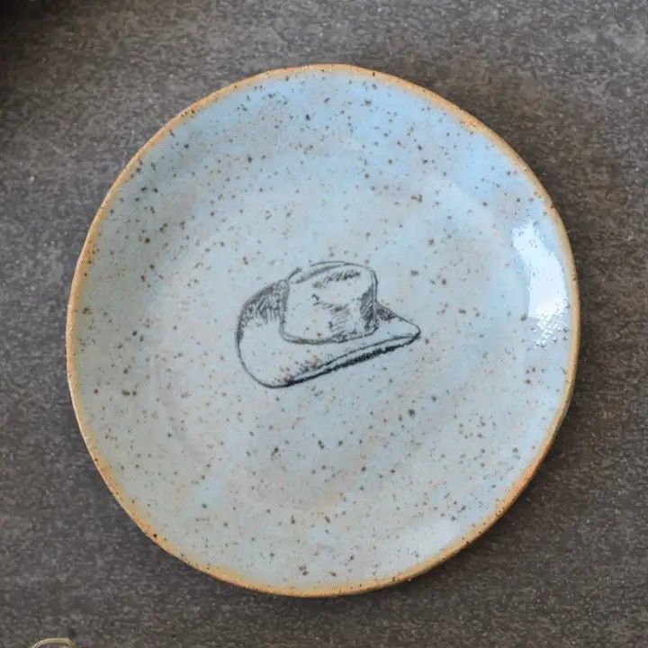 MUD &amp; MAKER MINI PLATE - COWBOY HAT