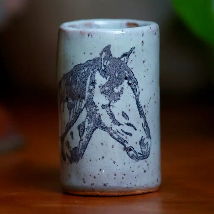 MUD &amp; MAKER TINY TUMBLERS - HORSE