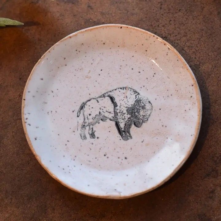 MUD &amp; MAKER MINI PLATE - BUFFALO