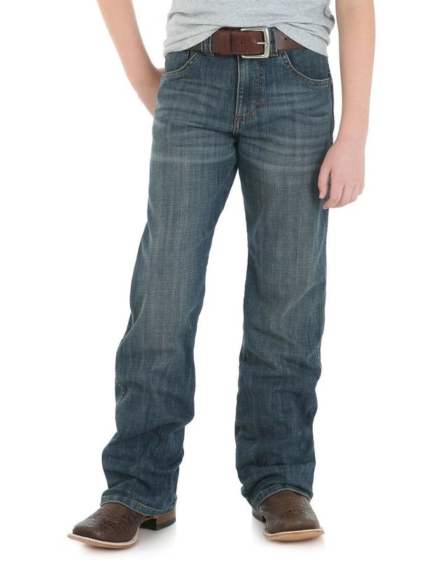 WRANGLER BOYS' RETRO RELAXED BOOT CUT JEAN - FALLS CITY