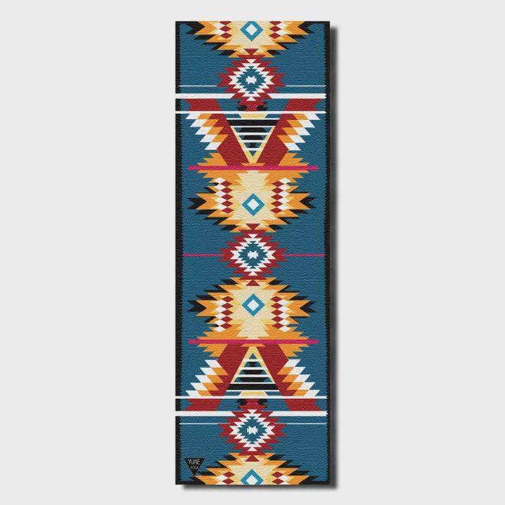 YUNE YOGA YOGA MAT - SNAKE RIVER BLUE