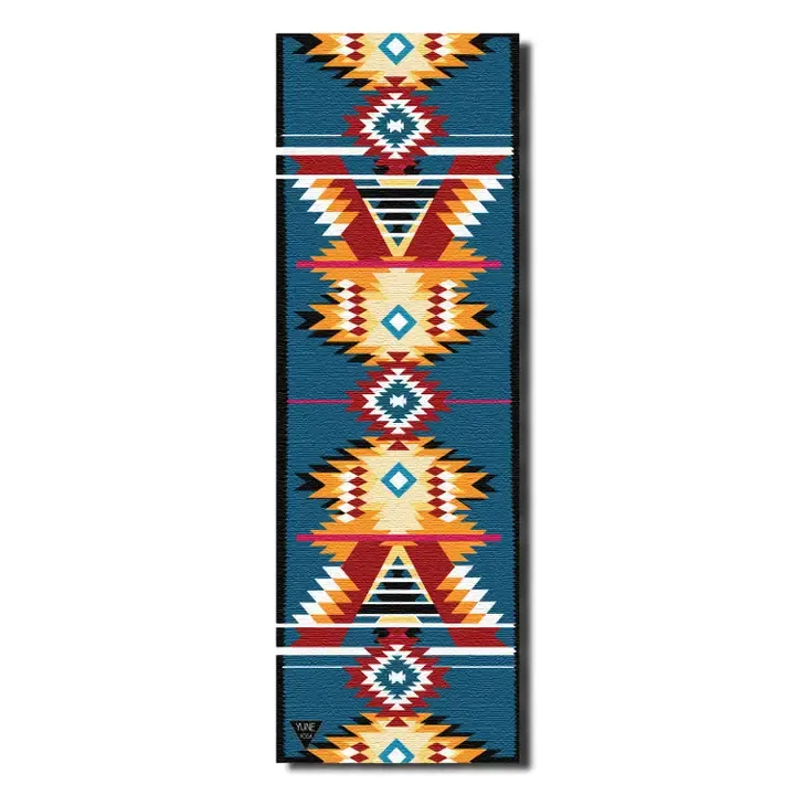 YUNE YOGA YOGA MAT - SNAKE RIVER BLUE