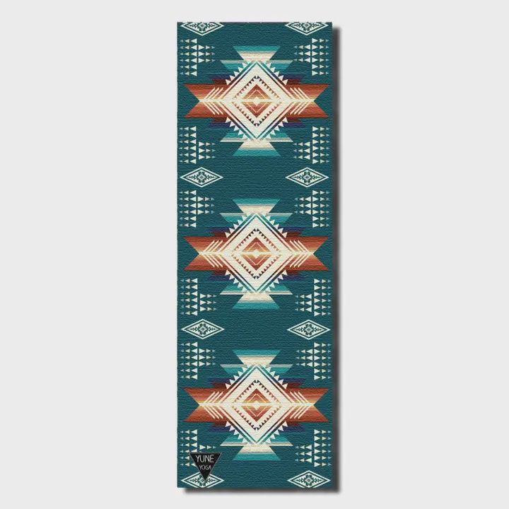 YUNE YOGA YOGA MAT - BUFFALO HILLS MOSS GREEN