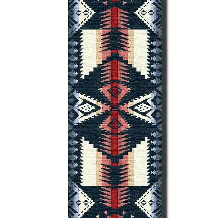 YUNE YOGA PENDLETON YOGA MAT - EAGLE ROCK MAROON