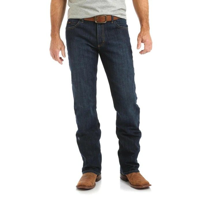 WRANGLER MEN'S 02MCWTL 20X COMPETITION REGULAR FIT JEAN - TWILIGHT