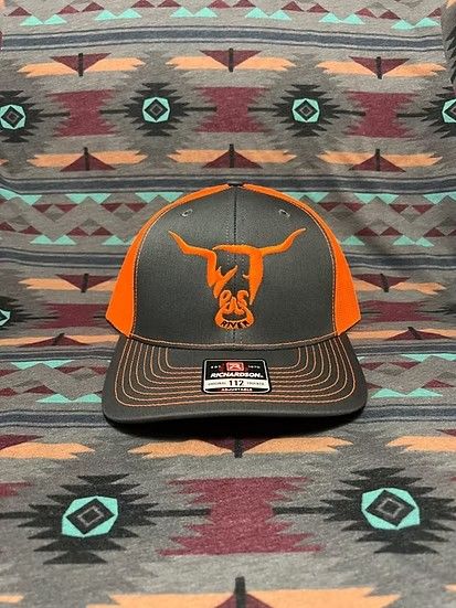 WEST RIVER HAT CO. LOW PROFILE LOGO SNAPBACK CAP - GREY/ORANGE/ORANGE