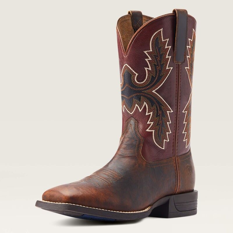 ARIAT MEN'S PAY WINDOW BOOT - BARTOP BROWN