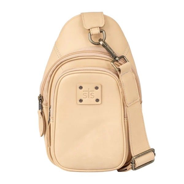 STS RANCHWEAR BASIC BLISS SOJOURNER SLING BAG - BUCKSKIN