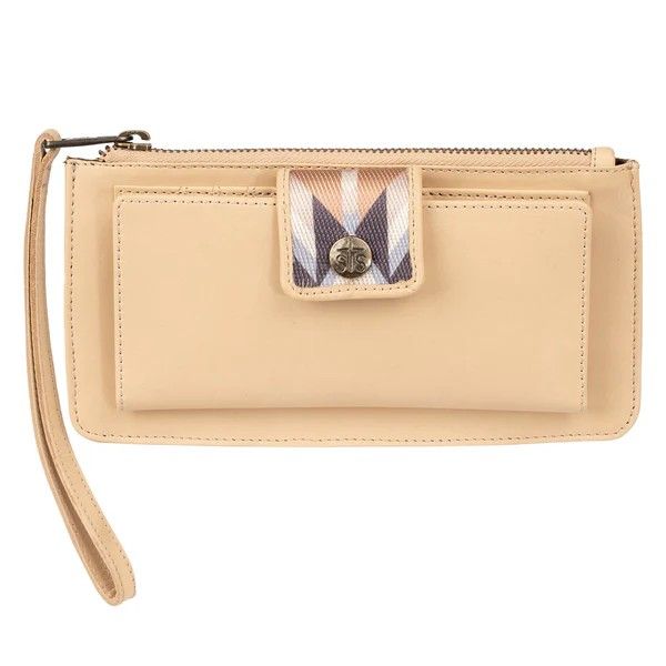 STS RANCHWEAR BASIC BLISS HALEY BIFOLD WRISTLET - BUCKSKIN