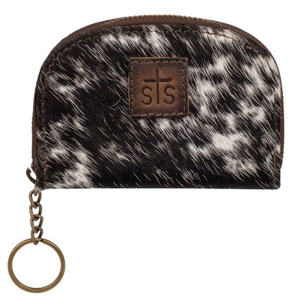 STS RANCHWEAR ADLEE KEYCHAIN WALLET - COWHIDE