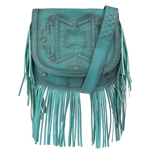 STS RANCHWEAR WAYFARER SELAH SADDLE BAG - TURQUOISE