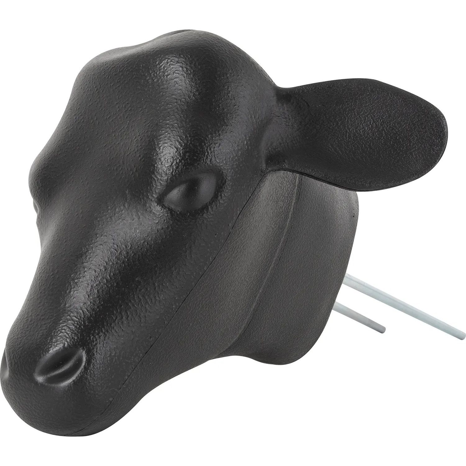 RATTLER CALF HEAD - BLACK