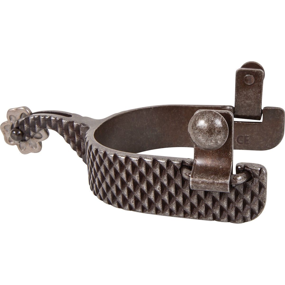 CLASSIC EQUINE RASP COWBOY SERIES 1" BAND SPURS