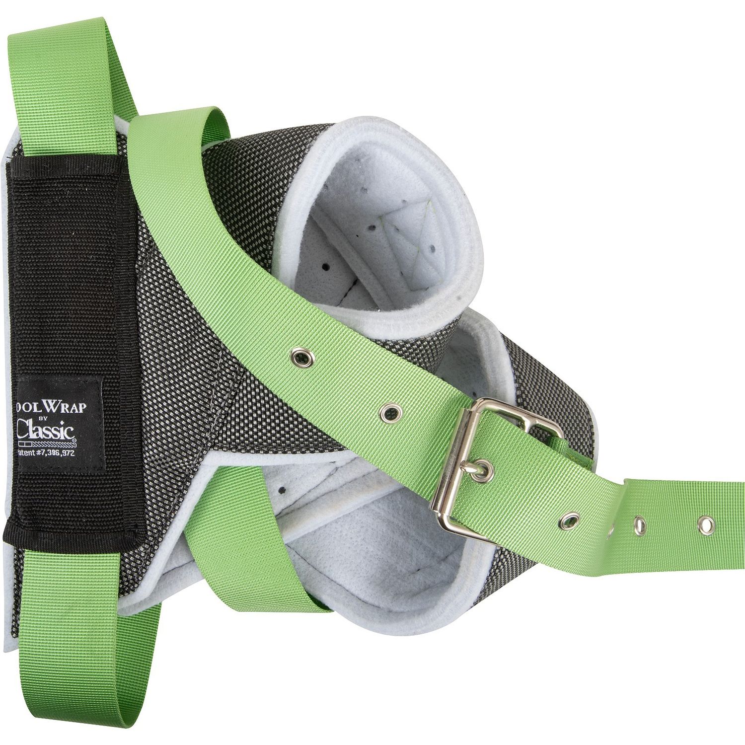 CLASSIC ROPES HORN WRAP - GREY/GREEN